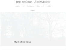 Tablet Screenshot of derek-richardson.com